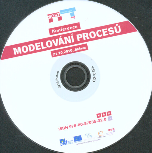Modelování procesů :konference : 21.10.2010, Jihlava