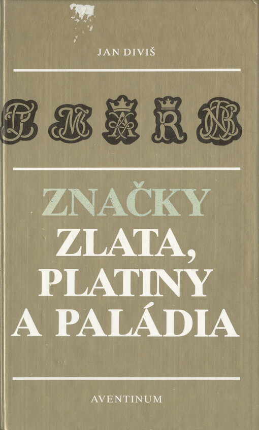 Značky zlata, platiny a paládia