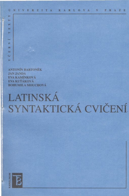 Latinská syntaktická cvičení