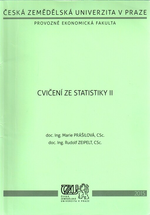Cvičení ze statistiky II