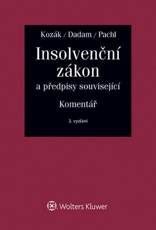 Insolvenční zákon a předpisy související. Komentář
