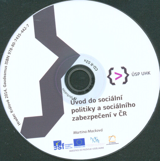 Úvod do sociální politiky a sociálního zabezpečení v ČR