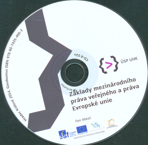 Základy mezinárodního práva veřejného a práva Evropské unie
