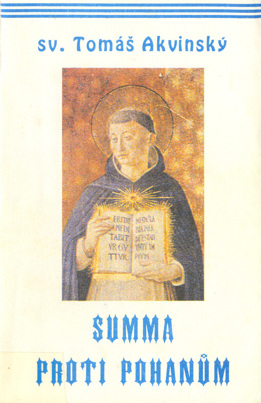 Summa proti pohanům.Kniha třetí