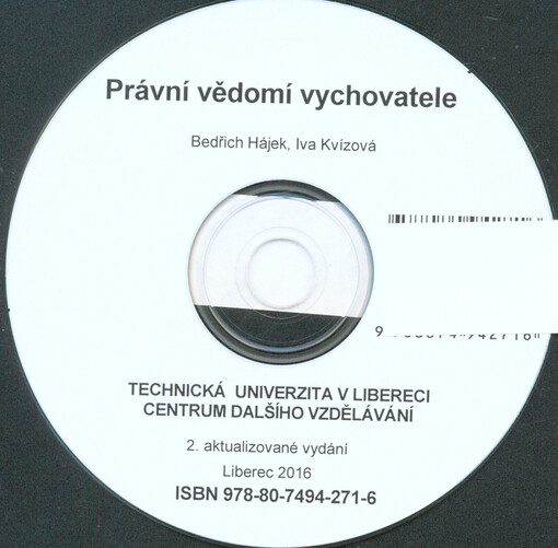 Právní vědomí vychovatele