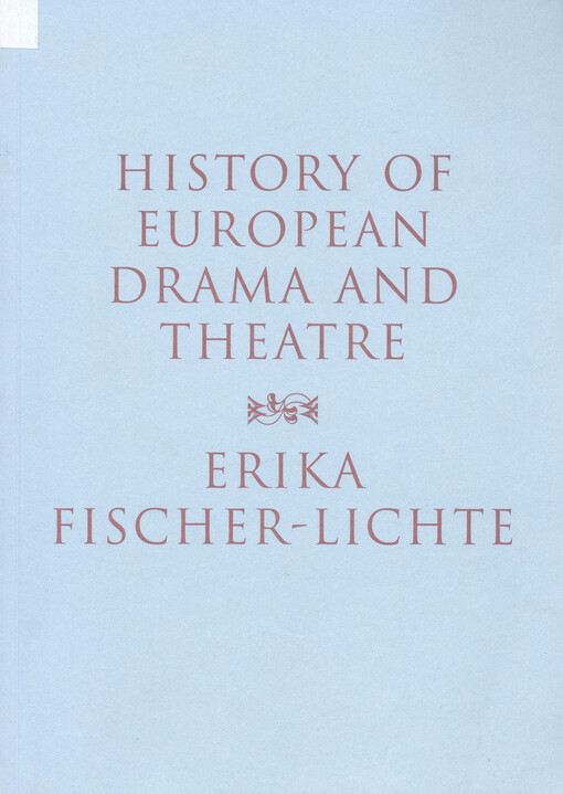 History of European drama and theatre