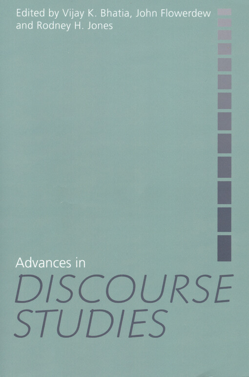 Advances in discourse studies