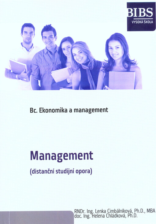 Management : distanční studijní opora