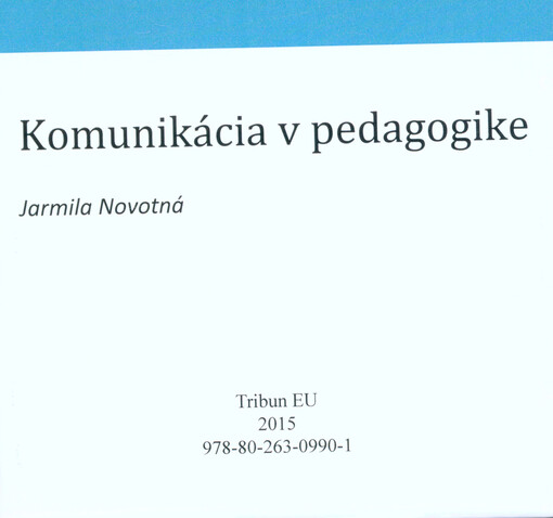 Komunikácia v pedagogike
