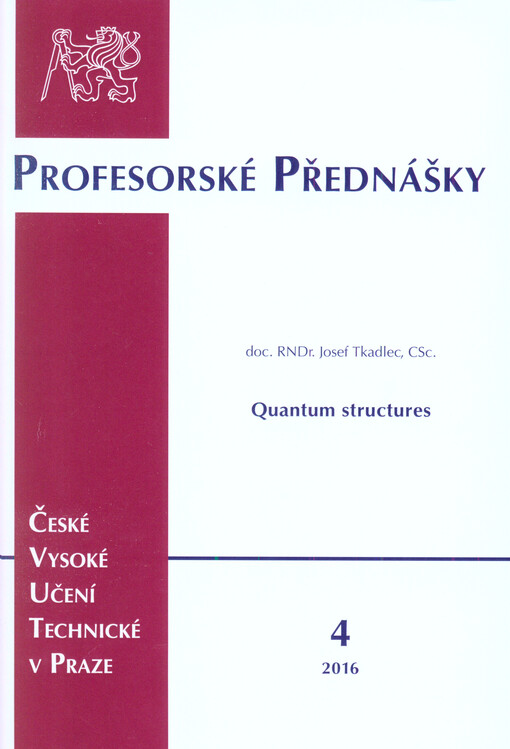 Kvantové struktury = Quantum structures