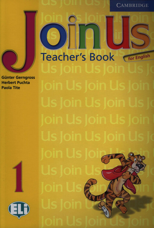 Join us for English 1. Teacher's book