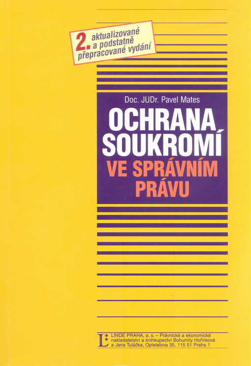 Ochrana soukromí ve správním právu