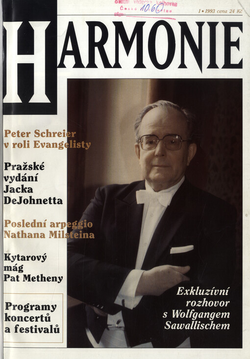 Harmonie : klasická hudba, jazz a tanec