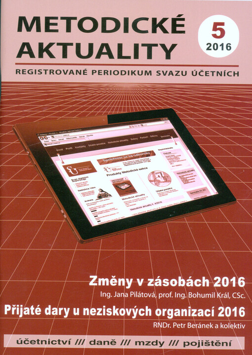 Změny v zásobách 2016