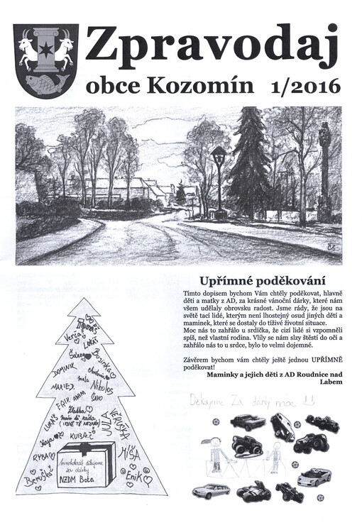 Zpravodaj obce Kozomín