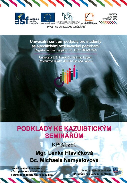 Podklady ke kazuistickým seminářům