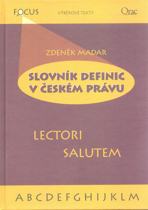 Slovník definic v českém právu
