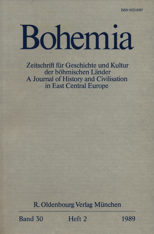 Bohemia : Jahrbuch des Collegium Carolinum