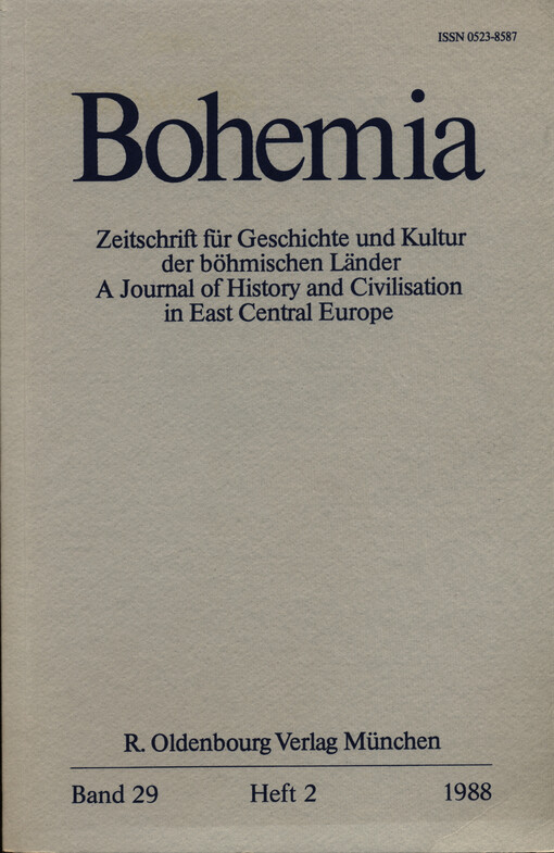 Bohemia : Jahrbuch des Collegium Carolinum