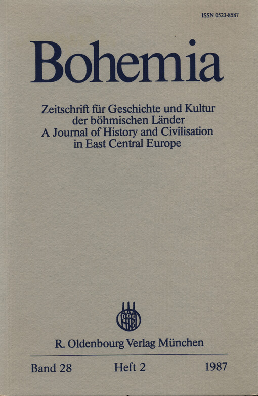 Bohemia : Jahrbuch des Collegium Carolinum