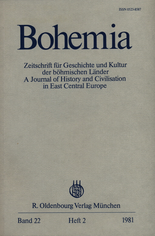 Bohemia : Jahrbuch des Collegium Carolinum