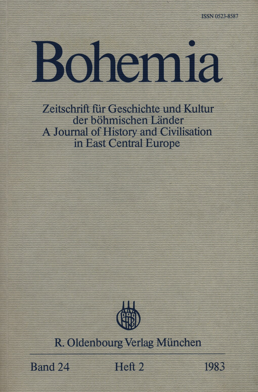 Bohemia : Jahrbuch des Collegium Carolinum