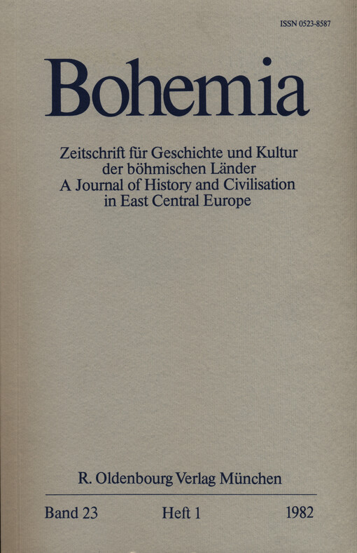 Bohemia : Jahrbuch des Collegium Carolinum