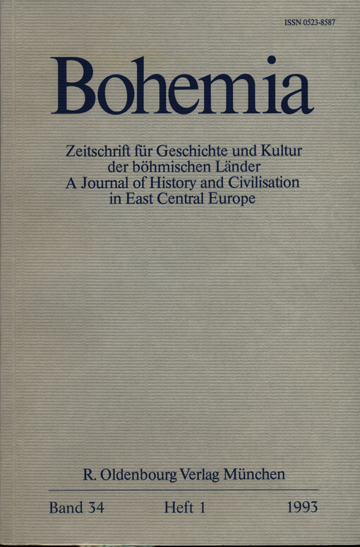 Bohemia : Jahrbuch des Collegium Carolinum