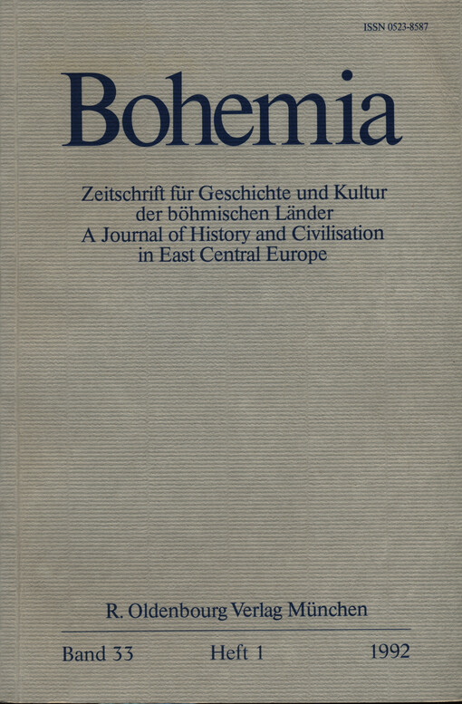 Bohemia : Jahrbuch des Collegium Carolinum