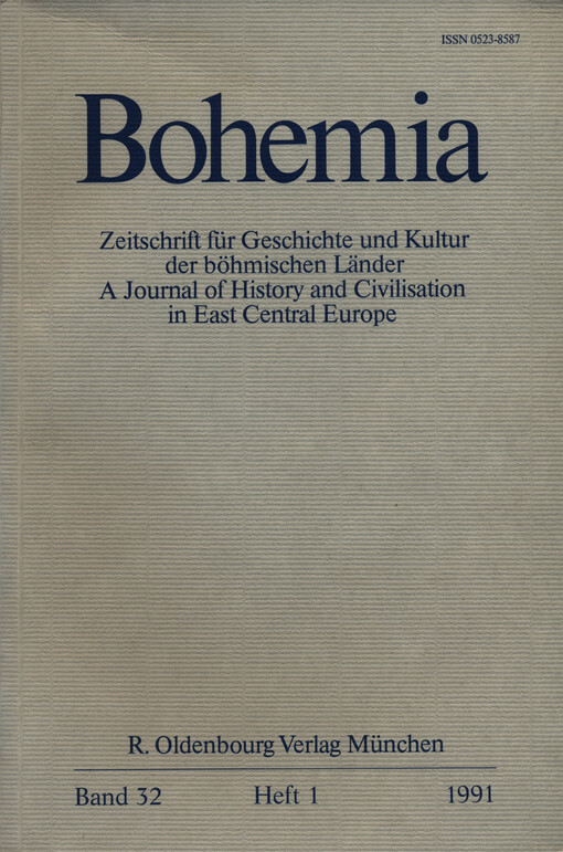 Bohemia : Jahrbuch des Collegium Carolinum