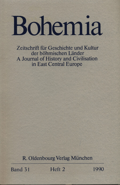 Bohemia : Jahrbuch des Collegium Carolinum