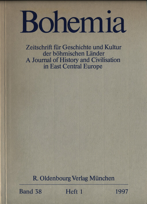 Bohemia : Jahrbuch des Collegium Carolinum