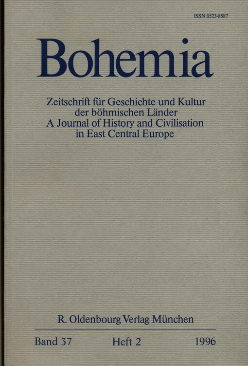 Bohemia : Jahrbuch des Collegium Carolinum