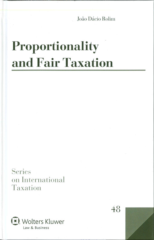 Proportionality and fair taxation