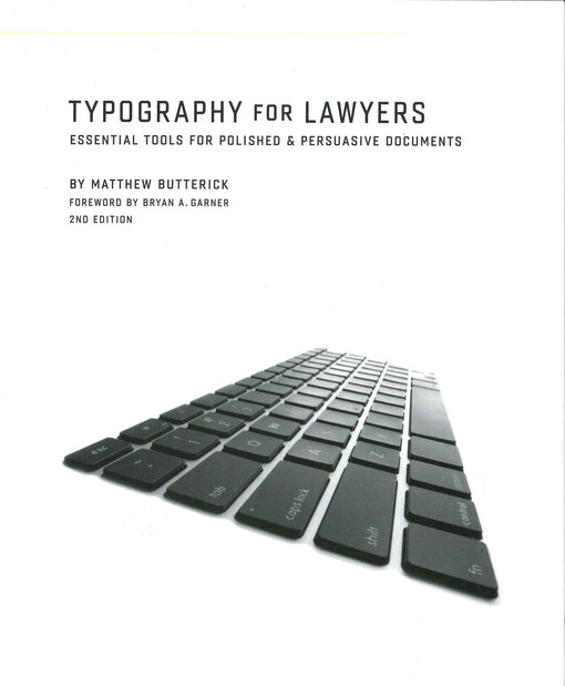 Typography for lawyers