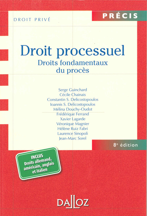 Droit processuel : droits fondamentaux du procès