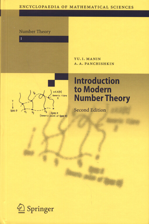 Introduction to modern number theory : fundamental problems, ideas and theories