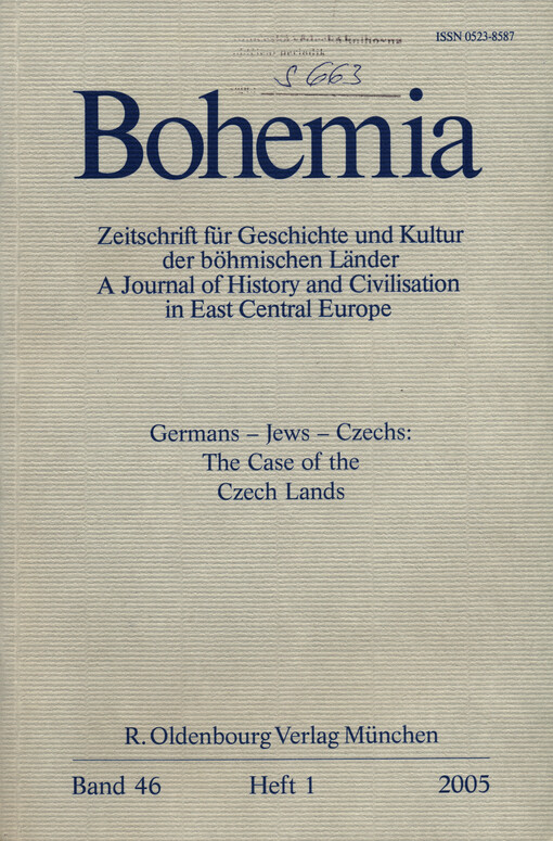 Bohemia : Jahrbuch des Collegium Carolinum