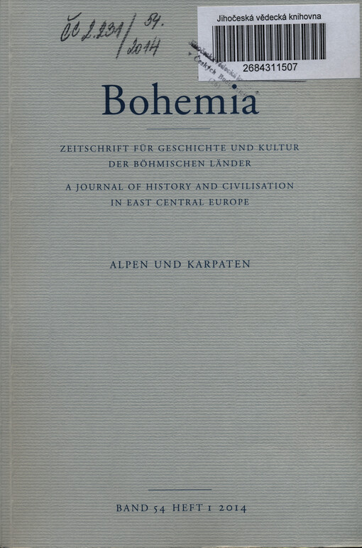 Bohemia : Jahrbuch des Collegium Carolinum