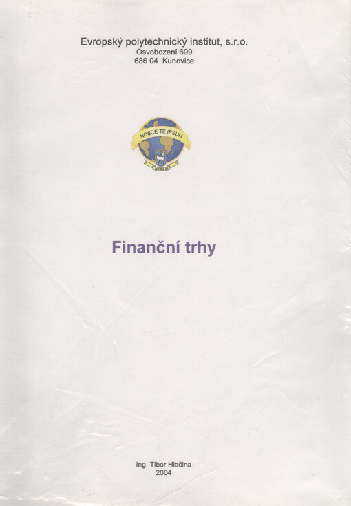 Finanční trhy