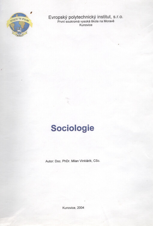 Sociologie