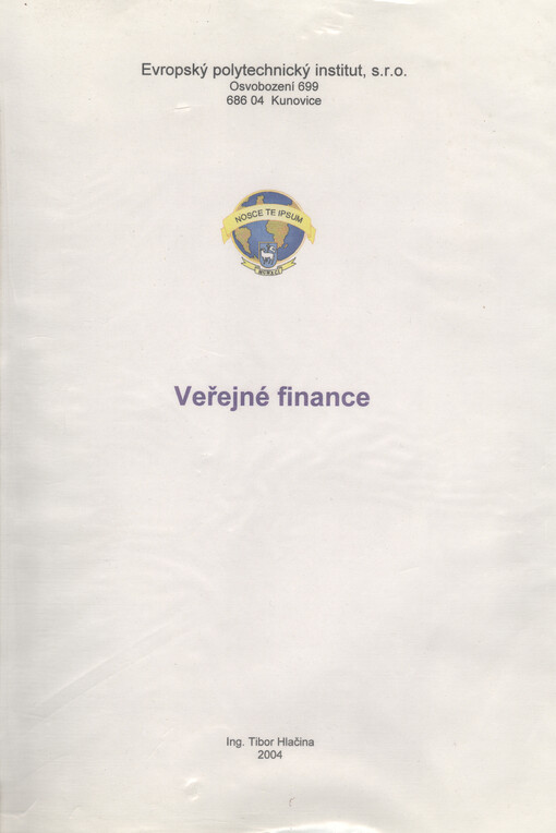 Veřejné finance