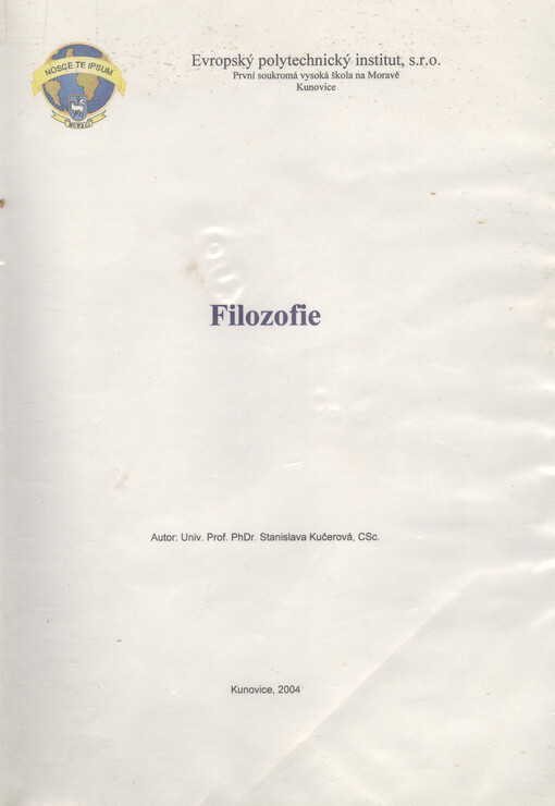 Filozofie