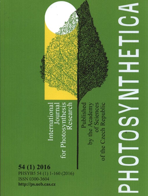 Photosynthetica : International Journal for Photosynthesis Research