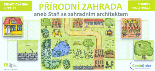 Přírodní zahrada, aneb, Staň se zahradním architektem : didaktická hra 7-99 let : soubor pro dva hráče