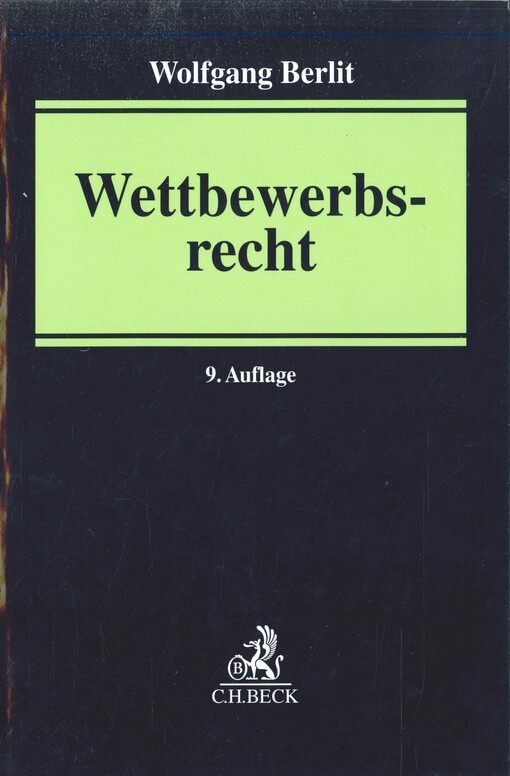 Wettbewerbsrecht