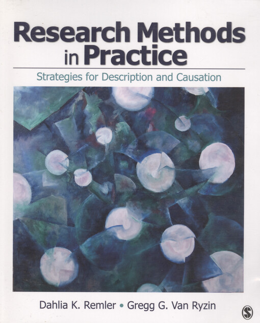 Research methods in practice :strategies for description and causation