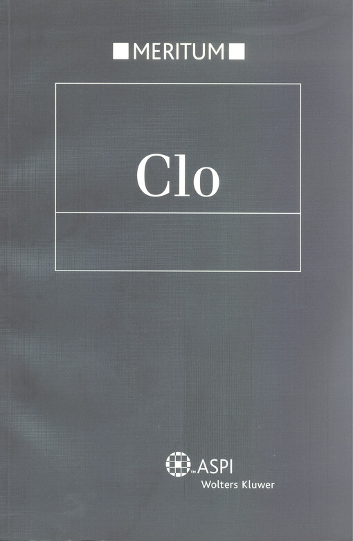 Clo : výklad je zpracován k právnímu stavu ke dni 1.3.2007