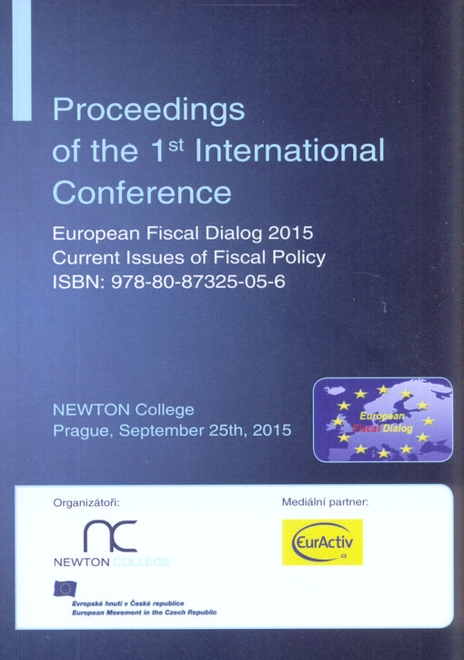 Proceedings of the ... international conference European Fiscal Dialog ...