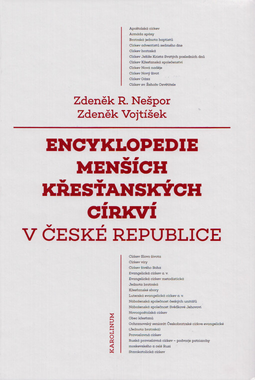 Encyklopedie menších křesťanských církví v České republice